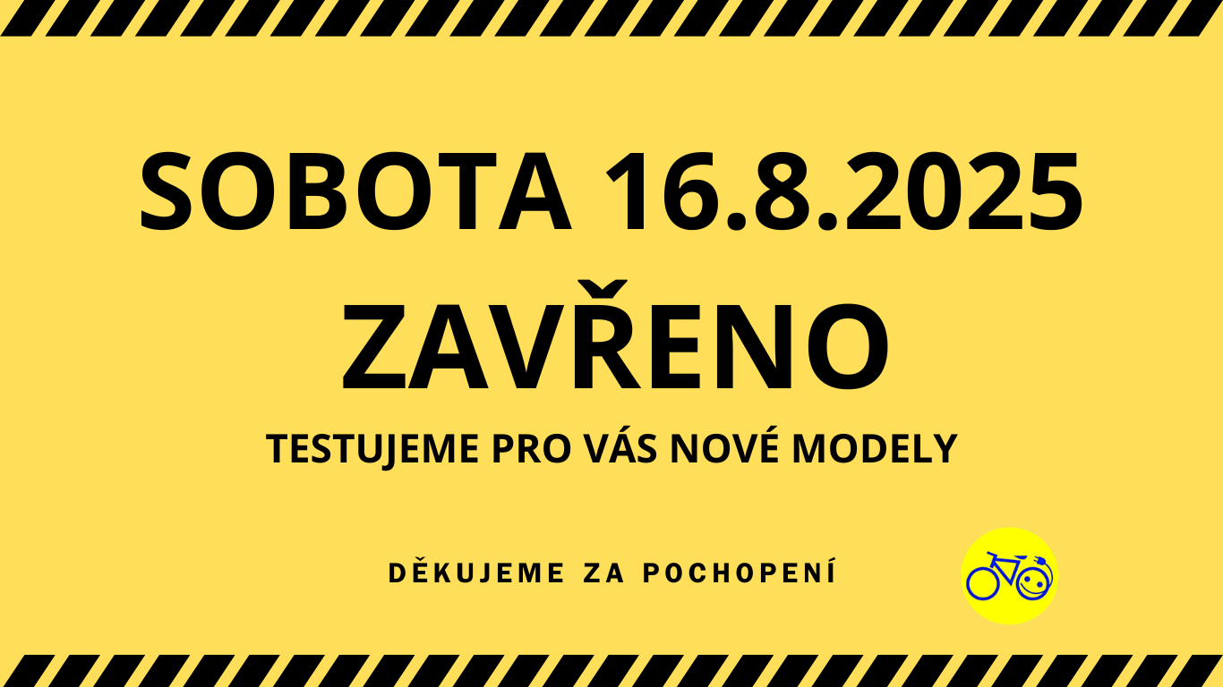 SOBOTA 16.8.2025 ZAVŘENO
